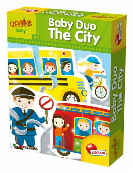Lisciani Baby Duo the City Ребенок Мальчик / Девочка обучающая игрушка