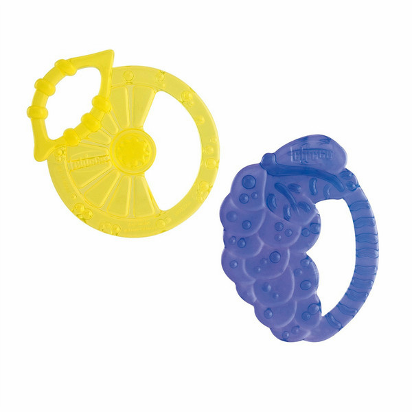 Chicco Soft Relax Blue,Yellow teether