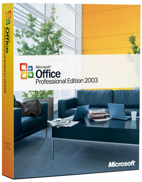 Microsoft OEM Office 2003 Professional, SP2, 3-pack, NL CD 3Benutzer Niederländisch