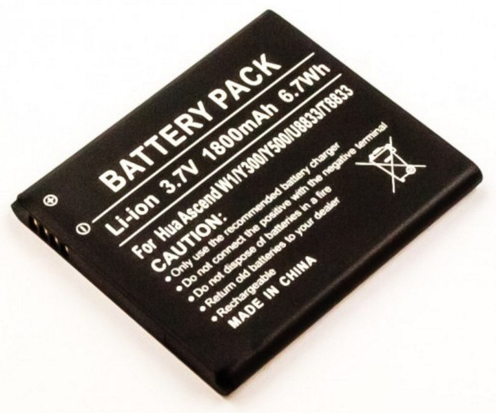 MicroSpareparts Mobile MOBX-HU-BAT0014 Lithium-Ion 1800mAh 3.7V rechargeable battery