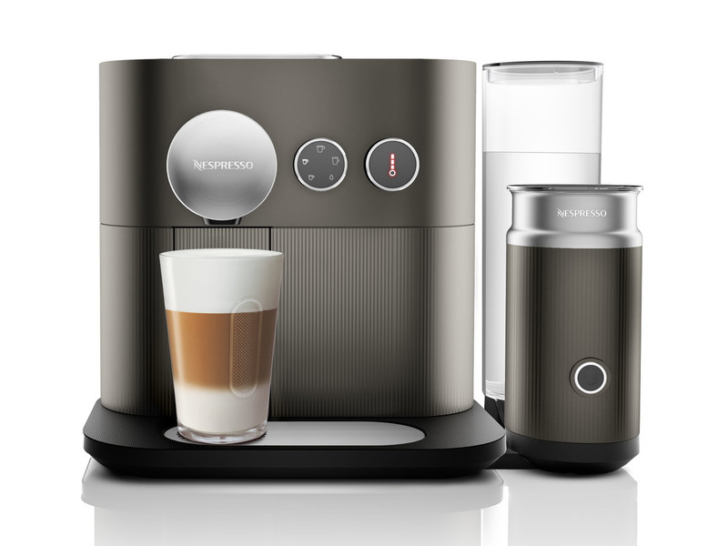 DeLonghi Expert & Milk EN 355.GAE Freestanding Fully-auto Pod coffee machine 1.11L Grey