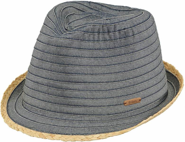 Barts Groffith Unisex Trilby hat Cotton,Straw Blue