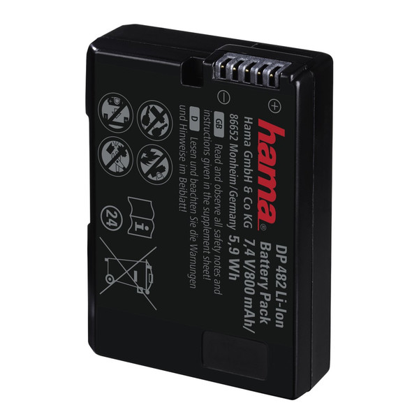 Hama DP 482 Lithium-Ion 800mAh 7.4V rechargeable battery