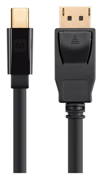 Monoprice 15886 3м Mini DisplayPort DisplayPort Черный DisplayPort кабель