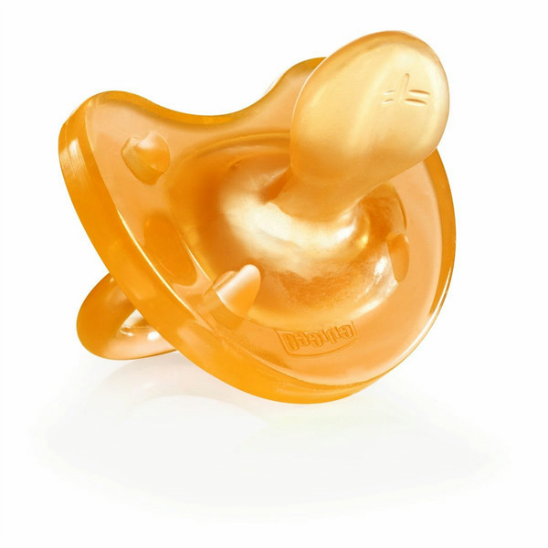 Chicco 00073000310000 Classic baby pacifier Orthodontic Rubber Orange baby pacifier