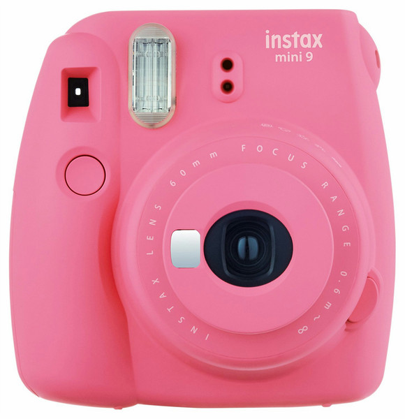 Fujifilm Instax Mini 9 62 x 46mm Pink instant print camera