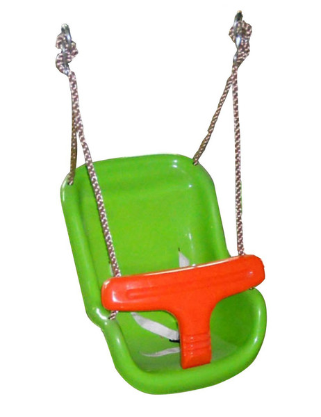 New Plast 9710 В помещении / на открытом воздухе Baby swing seat 1место(а) Зеленый, Оранжевый