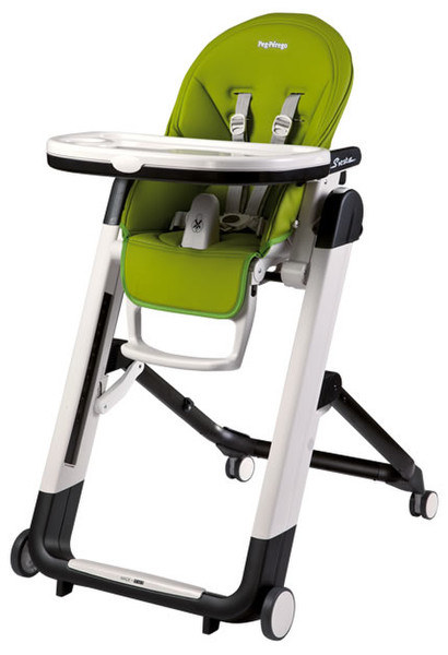 Peg Perego Siesta Multifunctional high chair Padded seat Green