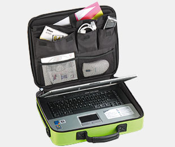 Aquip Notebook Case Colours, green 15.4Zoll Grün
