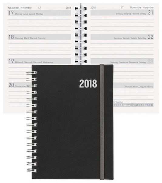 Biella Memento Savanna 194sheets Grey writing notebook