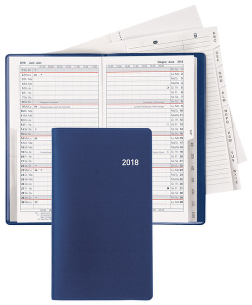 Biella Luzern 40sheets Blue writing notebook