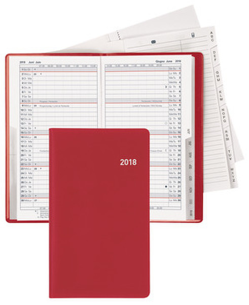 Biella Luzern 40sheets Red writing notebook