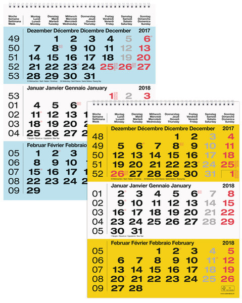 Biella 0889020.050018 Tisch Kalender