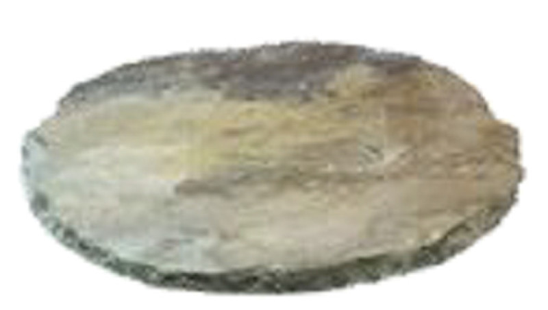 CLIMAQUA TRENT Appetizer plate Round Stone Bronze 1pc(s)