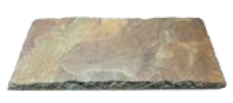 CLIMAQUA KARENT Appetizer plate Rectangular Stone Bronze,Grey 1pc(s)