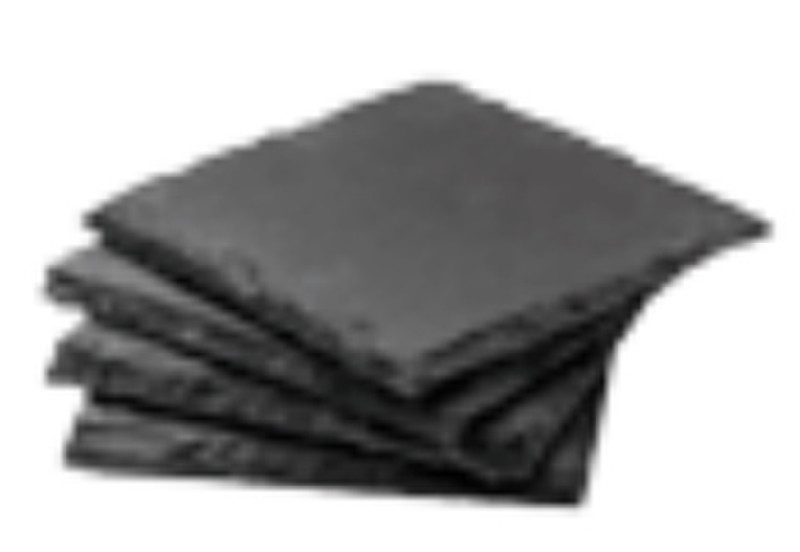 CLIMAQUA ZEN Appetizer plate Square Stone Anthracite