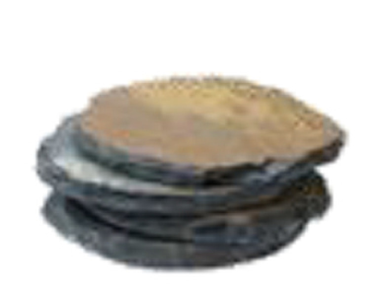 CLIMAQUA ZEN Appetizer plate Round Stone Bronze,Grey
