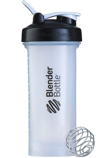 BlenderBottle Pro45 1300мл Полипропилен (ПП), Нержавеющая сталь, Термопластичный эластомер (TPE) Черный, Белый бутылка для питья