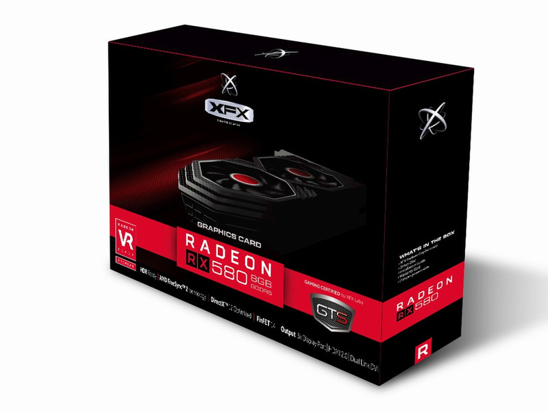 XFX RX-580P8DFD6 Radeon RX 580 8GB GDDR5 graphics card