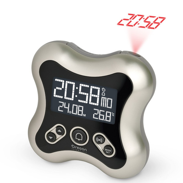 Oregon Scientific RM331P Digital alarm clock Титановый