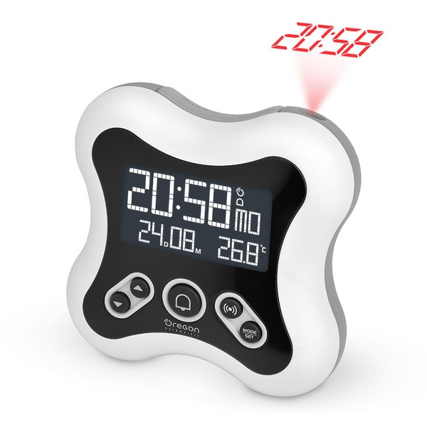 Oregon Scientific RM331P Digital alarm clock Белый