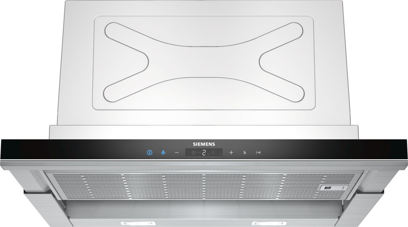 Siemens iQ700 LI67SA670C Semi built-in (pull out) 700m³/h A Stainless steel cooker hood