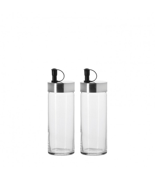 LEONARDO 091316 Flasche Edelstahl Transparent Öl-/Essig-Spender