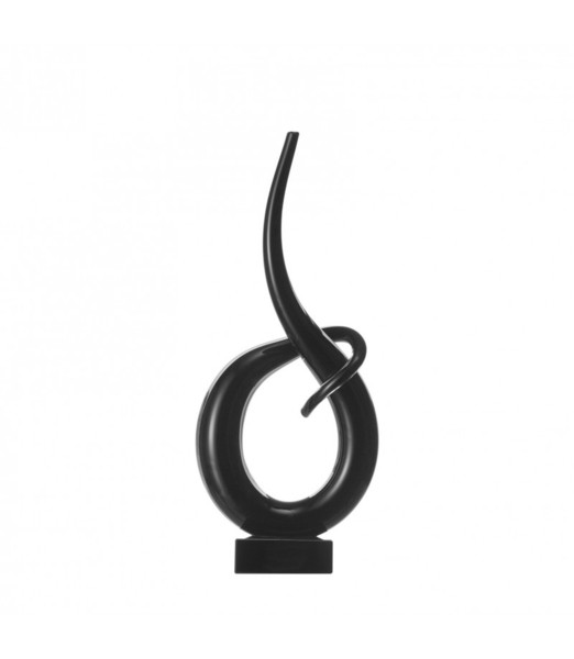 LEONARDO Fusion Black Glass decorative statue/figurine