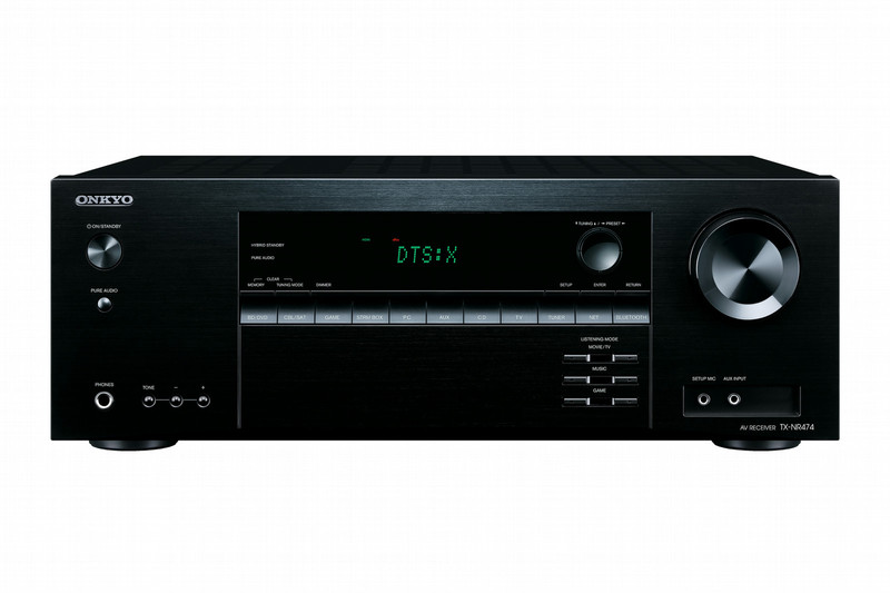 ONKYO TX-NR474 5.1Kanäle Surround 3D Schwarz AV-Receiver