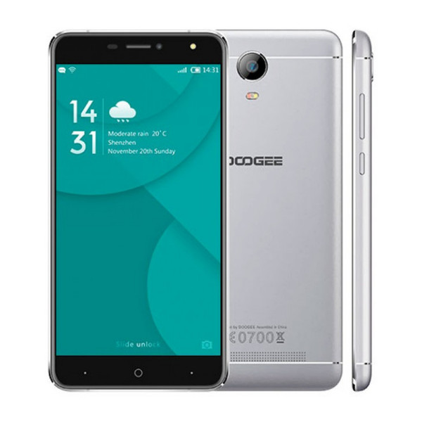 Doogee Mobile X7 Dual SIM 16GB Silber Smartphone