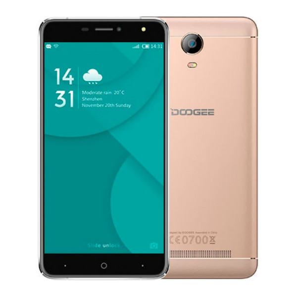 Doogee Mobile X7 Dual SIM 16GB Gold smartphone