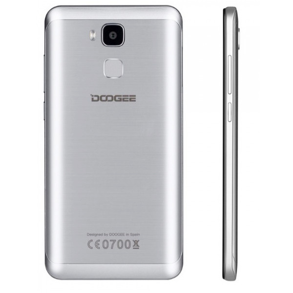 Doogee Mobile Y6C Dual SIM 4G 16GB Silber Smartphone