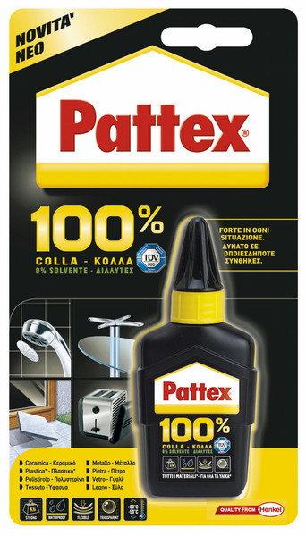Pattex 100% Colla 50g Polymer-Klebstoff Gel 50g