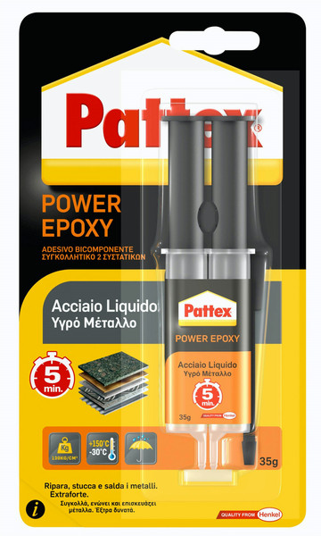 Pattex Power Epoxy Epoxidkleber Flüssigkeit 35g