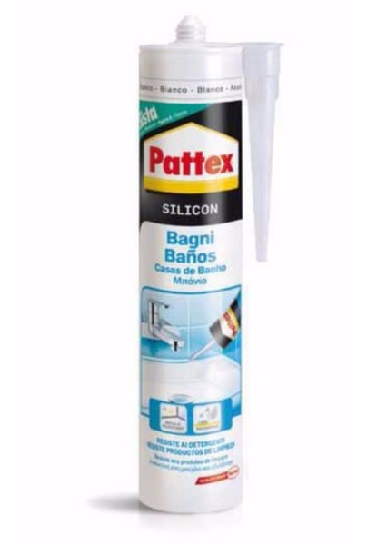 Pattex 1495279 Indoor White Silicone sealant construction sealant