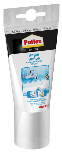 Pattex Bagni Bianco 150ml Silicone adhesive Gel 150ml