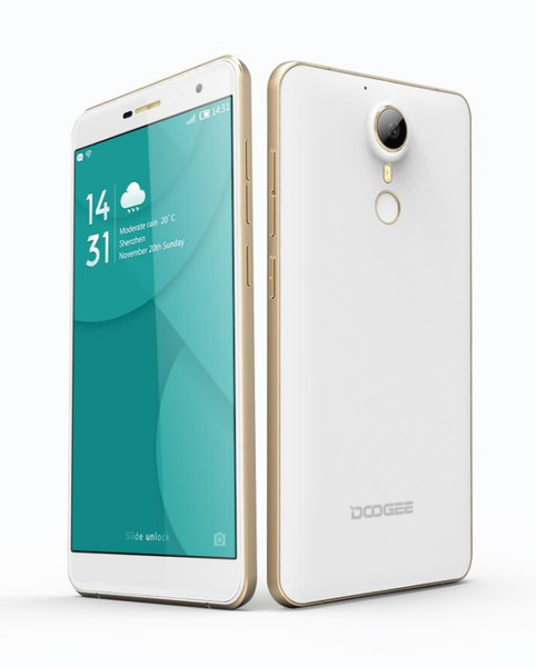 Doogee Mobile F7 Pro Две SIM-карты 32ГБ Золотой, Белый смартфон