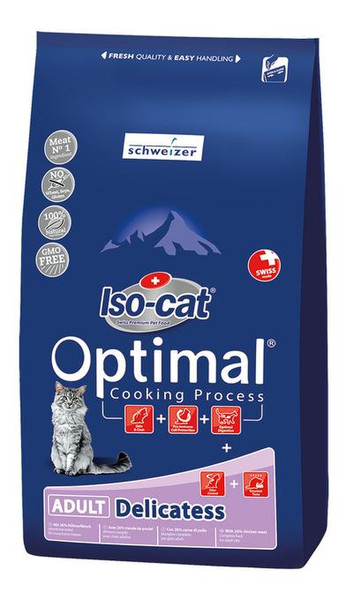 Schweizer Iso-cat 100g Erwachsener Huhn, Lamm Katzen-Trockenfutter