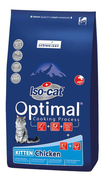 Schweizer Iso-cat 100g Kitten Huhn Katzen-Trockenfutter
