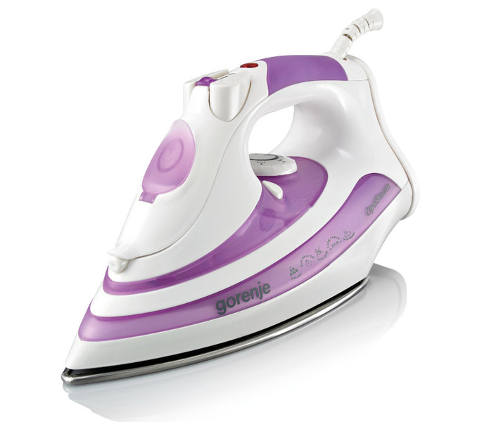 Gorenje SIH 2200PS Dry iron Stainless steel soleplate 2200W Violet,White