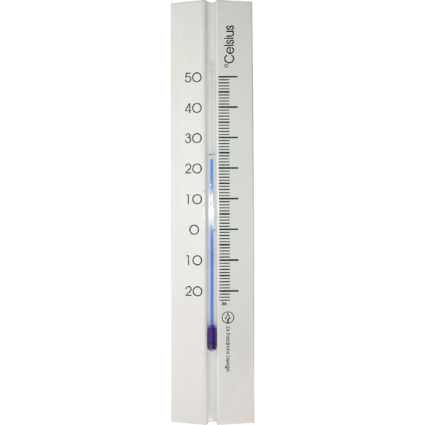 Hendrik Jan 1071854 Innenraum Liquid environment thermometer Weiß Außenthermometer