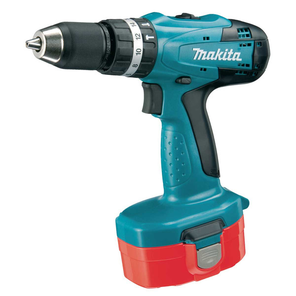 Makita 8391DWPE Дрель с рукояткой пистолетного типа Никель-кадмиевый (NiCd) 1.3А·ч 2400г Черный, Синий, Красный аккумуляторная комби-дрель