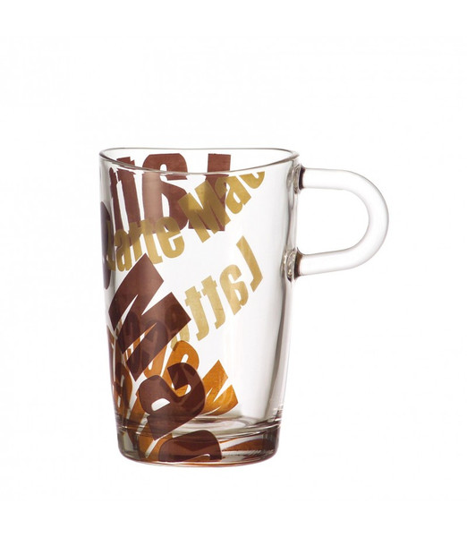 LEONARDO 089344 Brown,Transparent Coffee 6pc(s) cup/mug