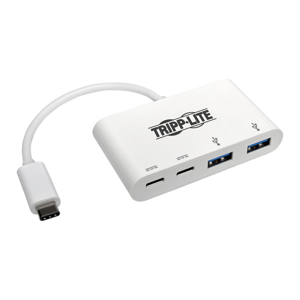 Tripp Lite U460-004-2A2C USB 3.0 (3.1 Gen 1) Type-C 5000Мбит/с хаб-разветвитель