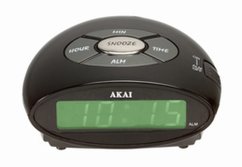 Akai AR10 Часы Цифровой Черный радиоприемник