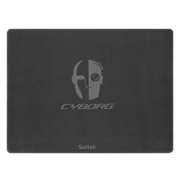 Saitek Cyborg V.3 Gaming Surface Black,Green mouse pad