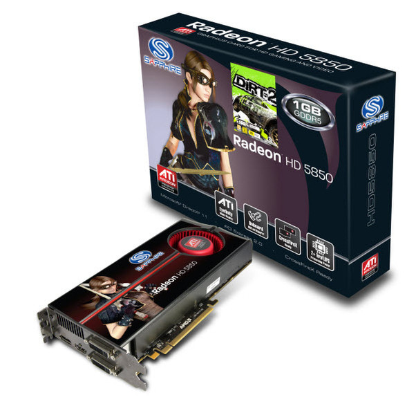 Sapphire HD5850 1GB GDDR5 PCIE 1GB GDDR5