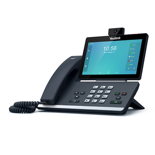 Yealink SIP-T58V Wired handset LCD Wi-Fi IP phone