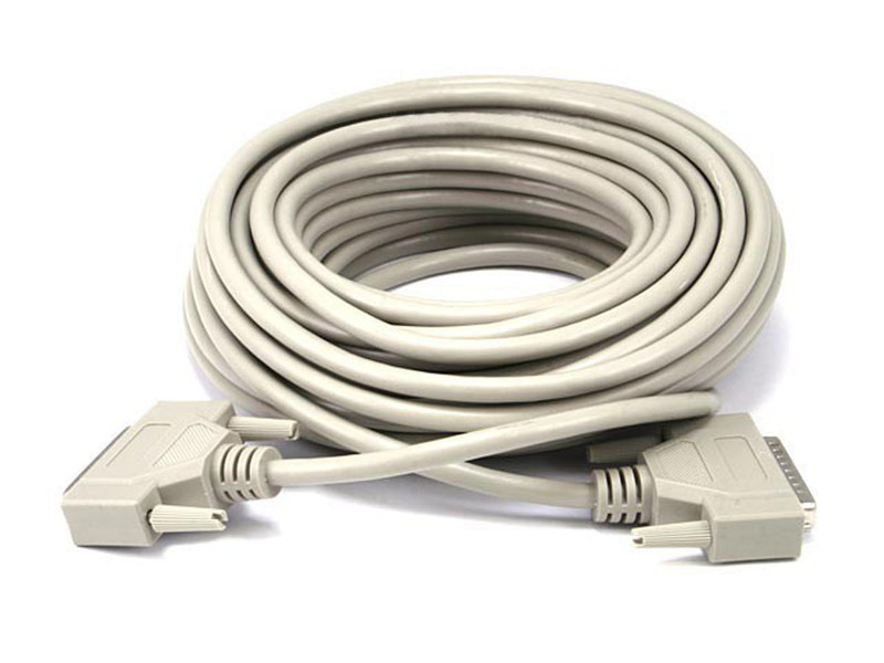 Monoprice 1587 15.2m White printer cable