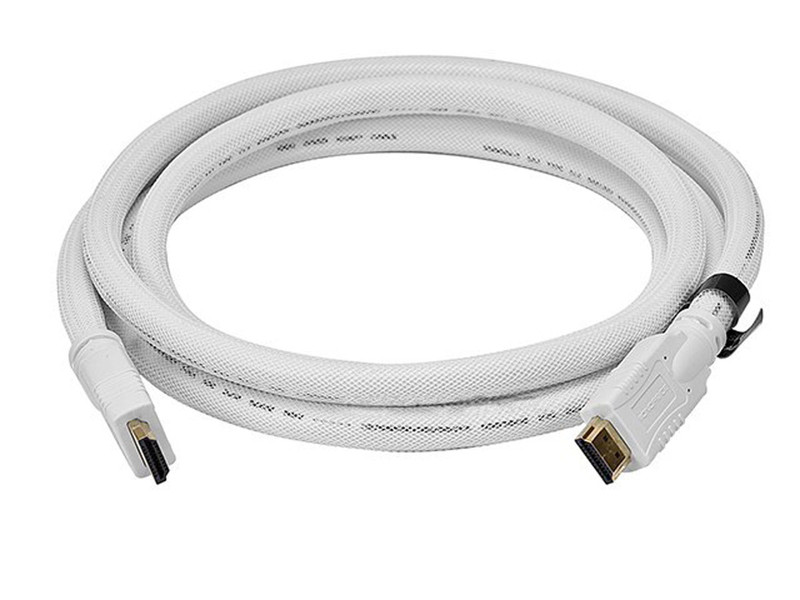 Monoprice HDMI/HDMI, 3m 3m HDMI HDMI Weiß HDMI-Kabel